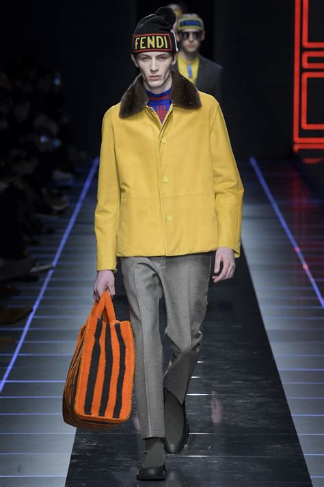 Fendi Fall 2017 Menswear Collection 